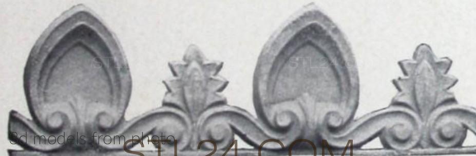 Фризы (FRIESE_1538 -  | 3D model 3DSMAX / OBJ / STL) 3D модель для ЧПУ станка